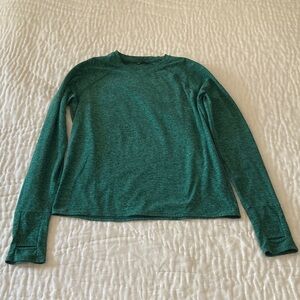 Oiselle Lux Long Sleeve - Green
